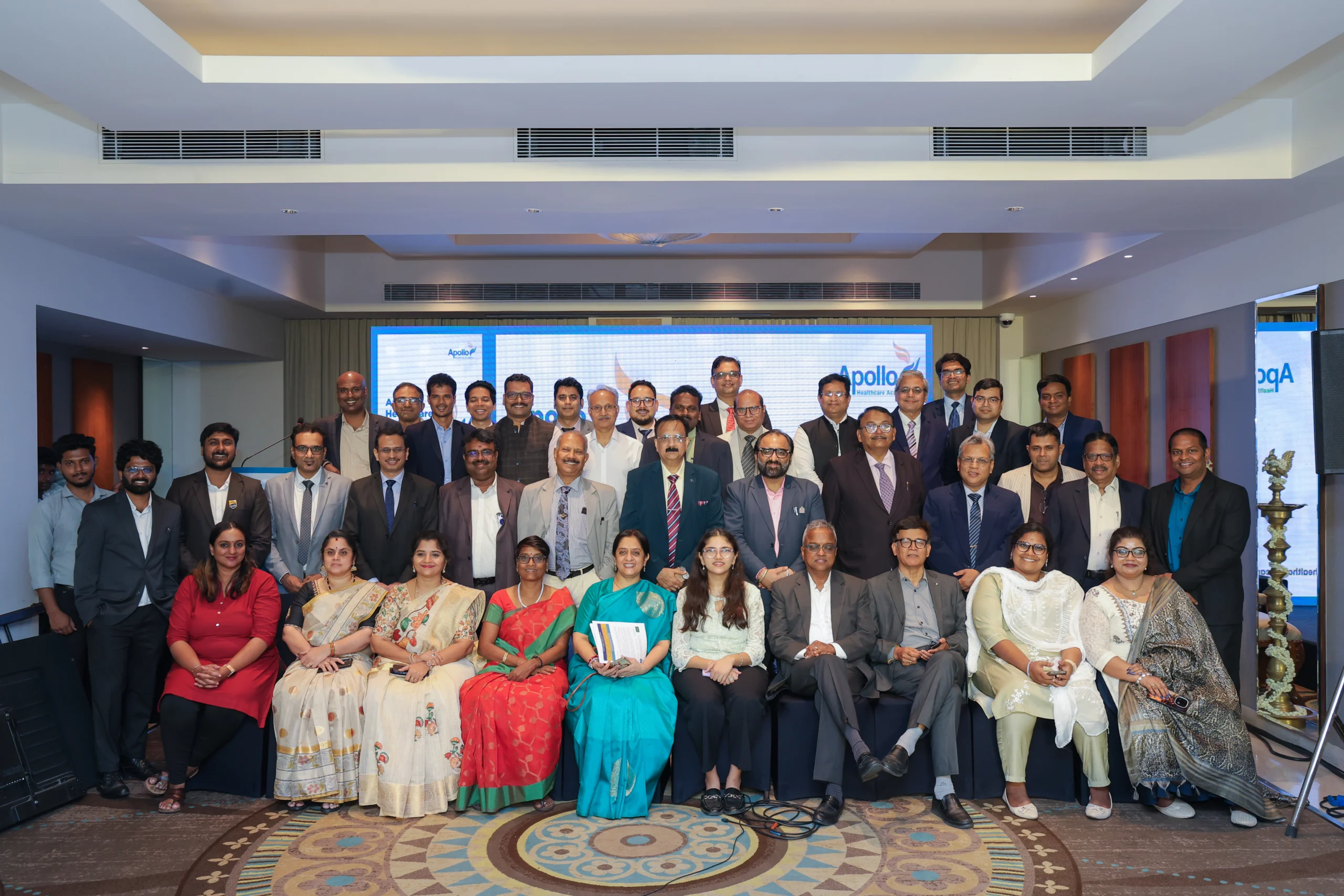 Apollo Healthcare Academy MoU signing event